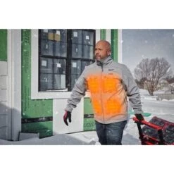 Milwaukee - Akku-Thermo-Jacke Grau - Neue Version (M12 HJGREY5) -Werkzeugverkaufsgeschäft milwaukee akku thermo jacke grau neue version m12 hjgrey55
