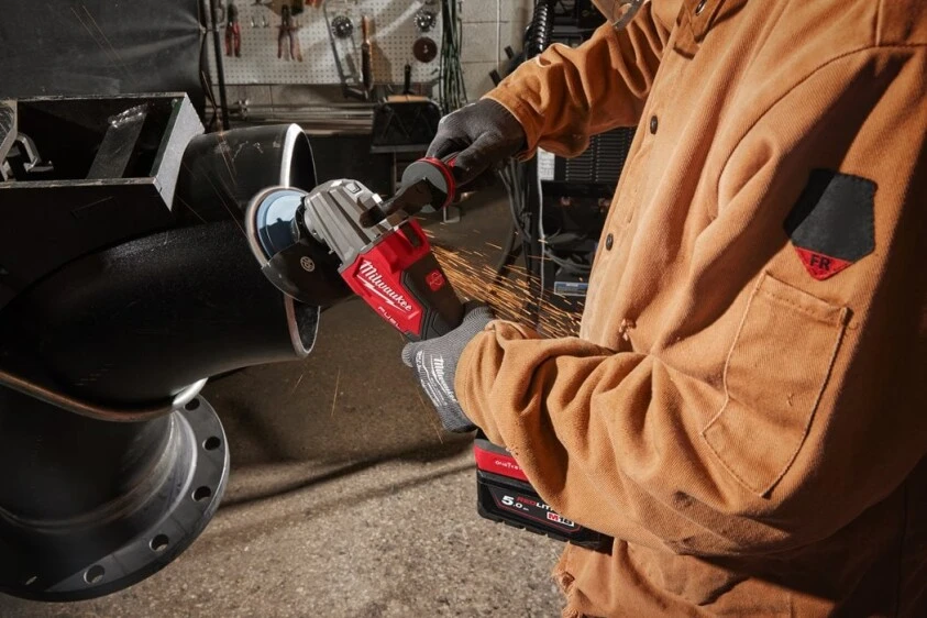 Milwaukee - FUEL ONEKEY Sicherheits Akku-Winkelschleifer (M18 ONEFSAGSVO 125X) 14 Milwaukee - FUEL ONEKEY Sicherheits Akku-Winkelschleifer (M18 ONEFSAGSVO 125X) – Bild 14