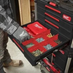 Milwaukee - PACKOUT Koffer Mit 4 Schubladen (4932493189) 38 Milwaukee - PACKOUT Koffer Mit 4 Schubladen (4932493189) -Werkzeugverkaufsgeschäft milwaukee packout koffer mit 4 schubladen 49324931893