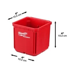 Milwaukee - Packout Lagerbox 2 Stück 10x10cm (4932480698) -Werkzeugverkaufsgeschäft milwaukee packout lagerbox 2 stueck 10x10cm 49324806988