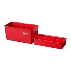 Milwaukee - Packout Lagerbox 2 Stück10x20cm (4932480699) -Werkzeugverkaufsgeschäft milwaukee packout lagerbox 2 stueck10x20cm 49324806992