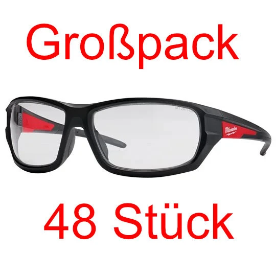 Milwaukee - Performance Schutzbrille Klar Großpack 48 Stück (4932479027) 3 Milwaukee - Performance Schutzbrille Klar Großpack 48 Stück (4932479027) – Bild 3
