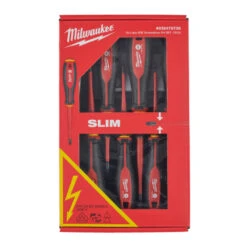 Milwaukee - Schraubendreher, VDE7-teiliges Set SL/PH/Spannungsprüfer (4932478739) -Werkzeugverkaufsgeschäft milwaukee schraubendreher vde 7 teiliges set sl ph spannungspruefer 4932478739