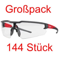 Milwaukee - Schutzbrille Klar Großpack 144 Stück (4932479024) -Werkzeugverkaufsgeschäft milwaukee schutzbrille klar grosspack 144 stueck 4932479024