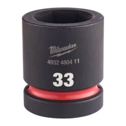 Milwaukee - Shockwave Schlagnuss Adapter3/4" Vierkant Auf 1" Vierkant (4932480406) -Werkzeugverkaufsgeschäft milwaukee shockwave schlagnuss 3 4 kurz 32mm x 57mm 4932480369