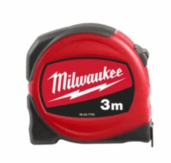 Milwaukee - Slim-Bandmaß 3 M/Breite 16mm (48227703) -Werkzeugverkaufsgeschäft milwaukee slim bandmass 3 m breite 16mm 48227703