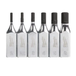 Milwaukee - Steckschlüsseleinsätze 1/4" Innenvierkant 6tlg. (4932480566)